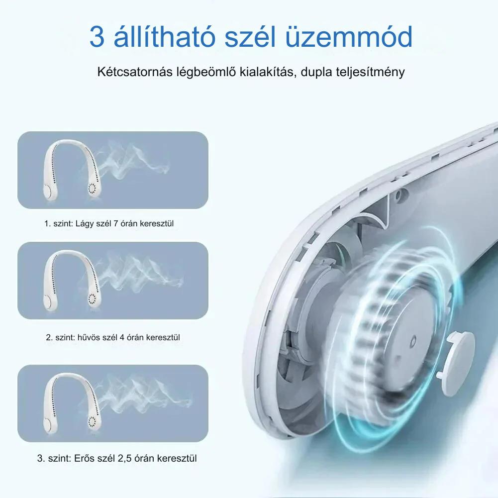 NekChill™ Hordozható nyakventilátor