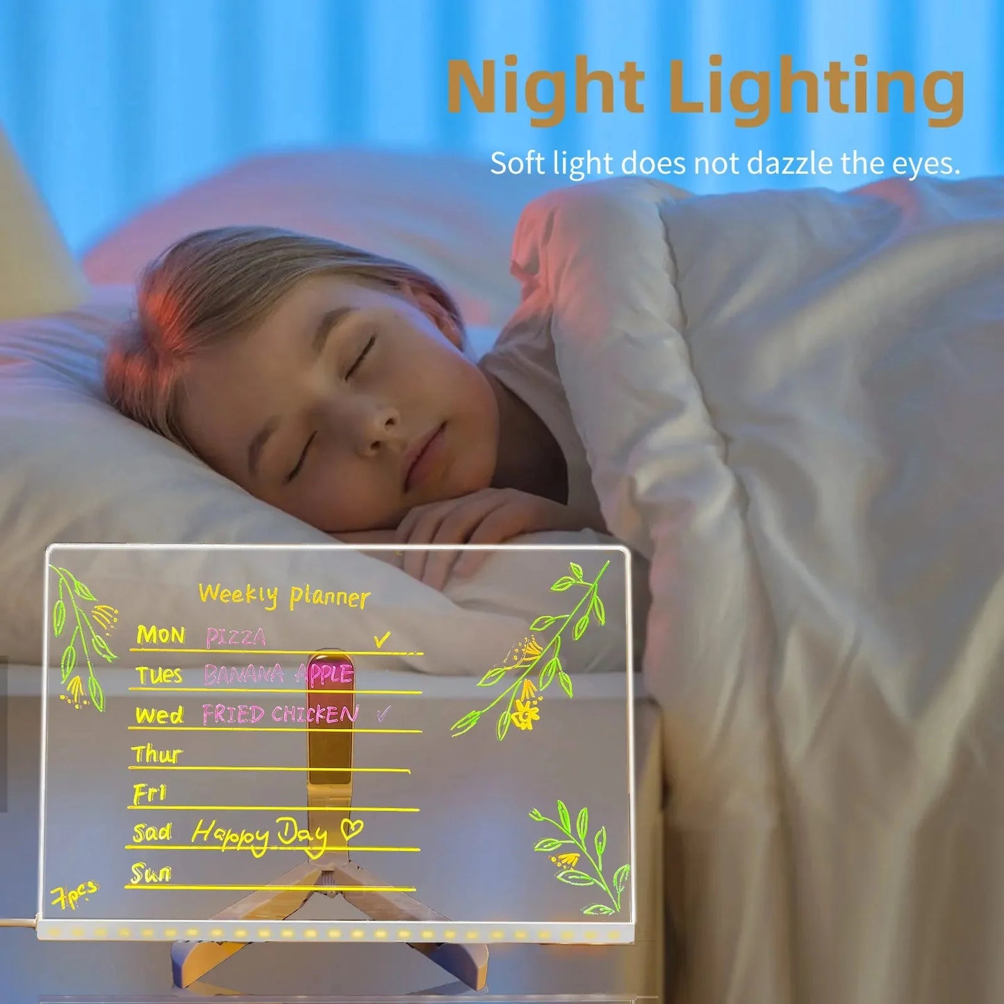 NeonMemo™ Személyre szabott LED tábla színekkel