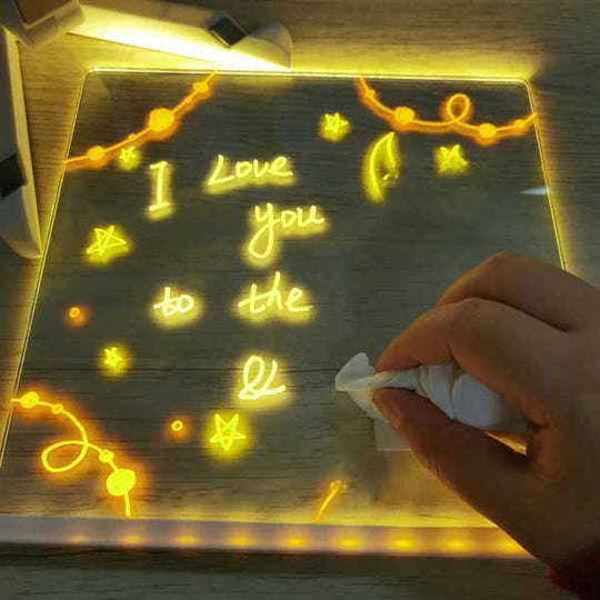 NeonMemo™ Személyre szabott LED tábla színekkel
