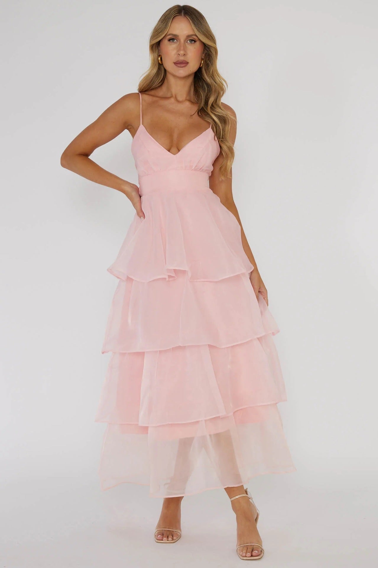 Nina Vidal™ Maxi fodros ruha