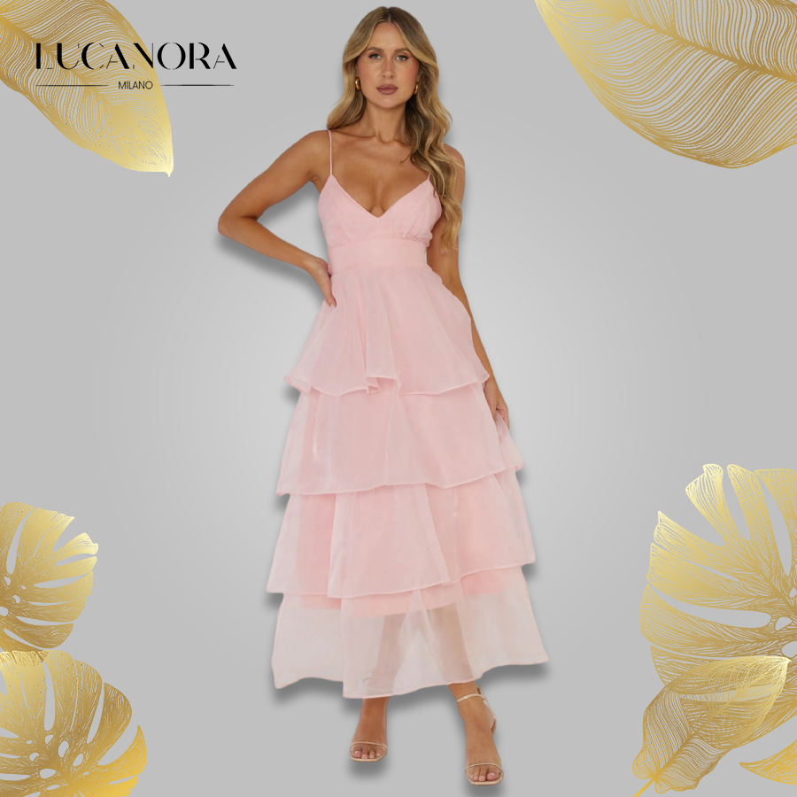 Nina Vidal™ Maxi fodros ruha