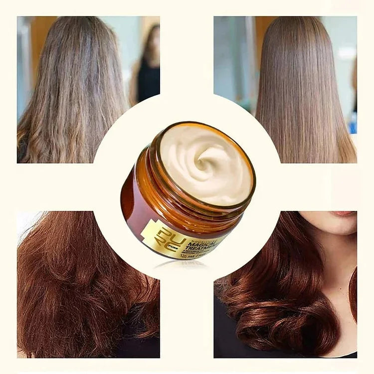 PURE™ Keratinos hajmaszk | A fényes és egészséges hajért pillanatok alatt! (1+1 INGYENES)