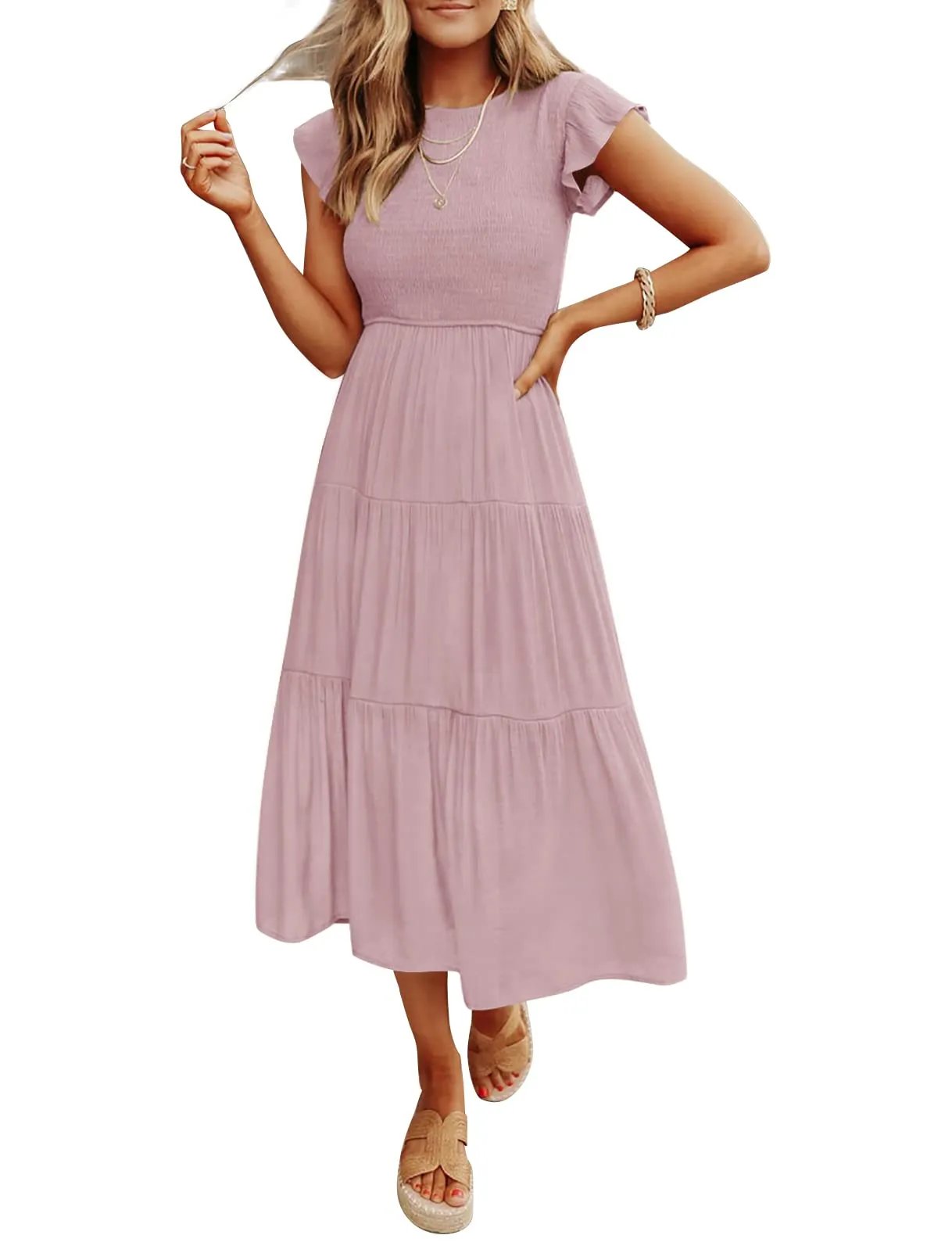 Paige Ray™ Alkalmi nyári midi ruha