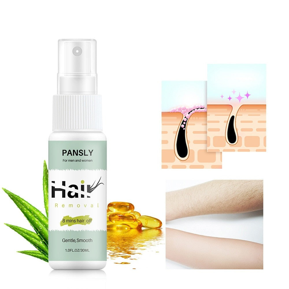 Pansly™ Szőrtelenítő spray | Gyors, hatékony és fájdalommentes!