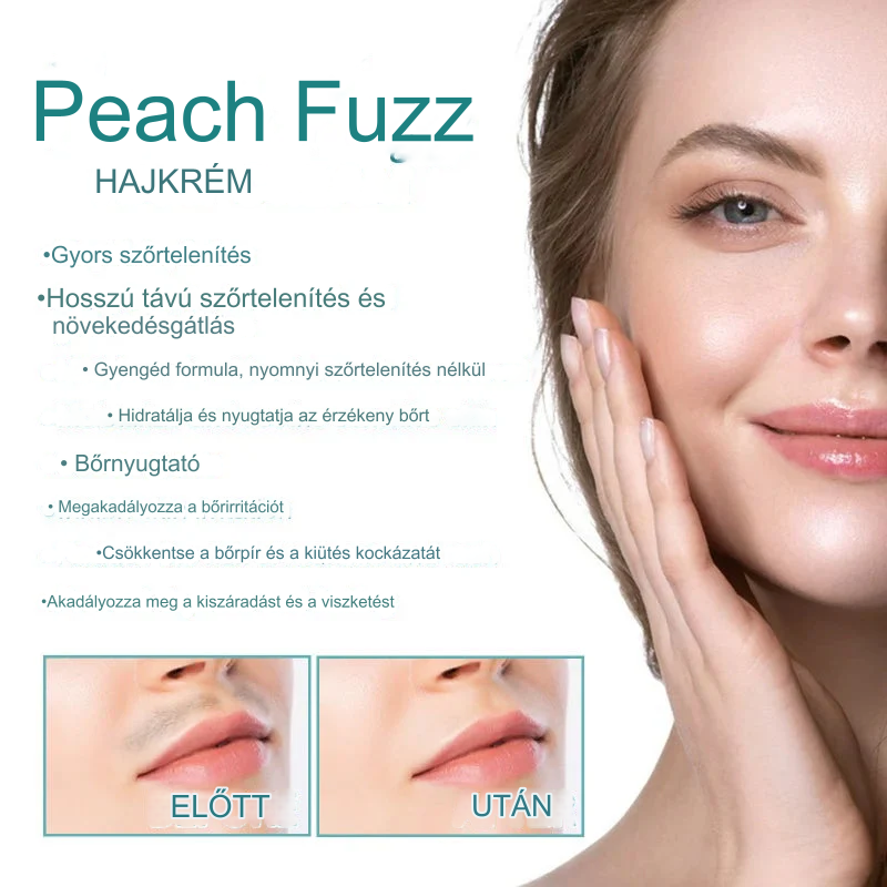 Peach Fugg™ Szőrtelenítő krém
