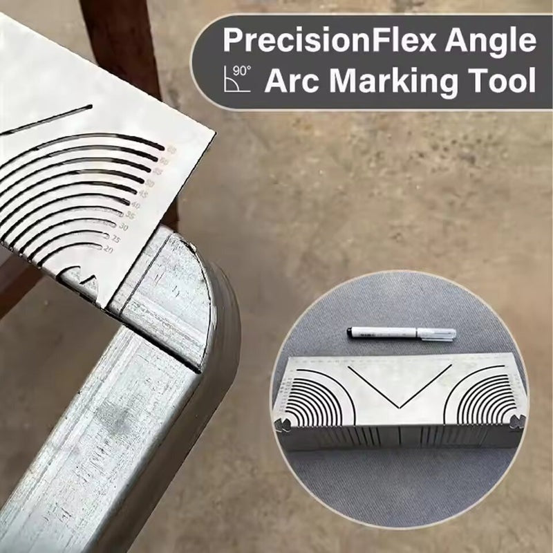 PrecisionX™ Precíziós flexi szerszám szögek és görbék jelölésére