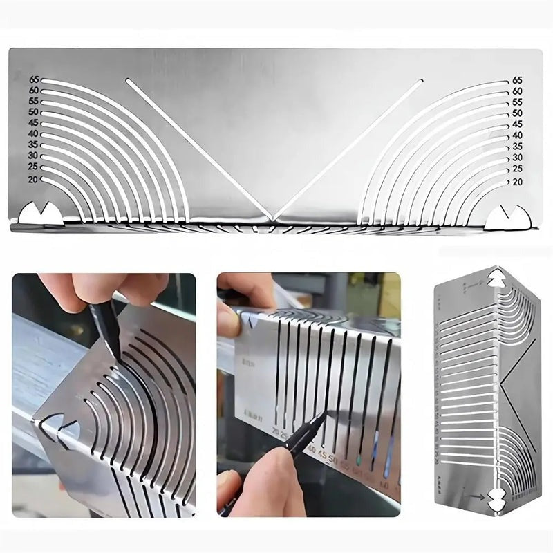 PrecisionX™ Precíziós flexi szerszám szögek és görbék jelölésére