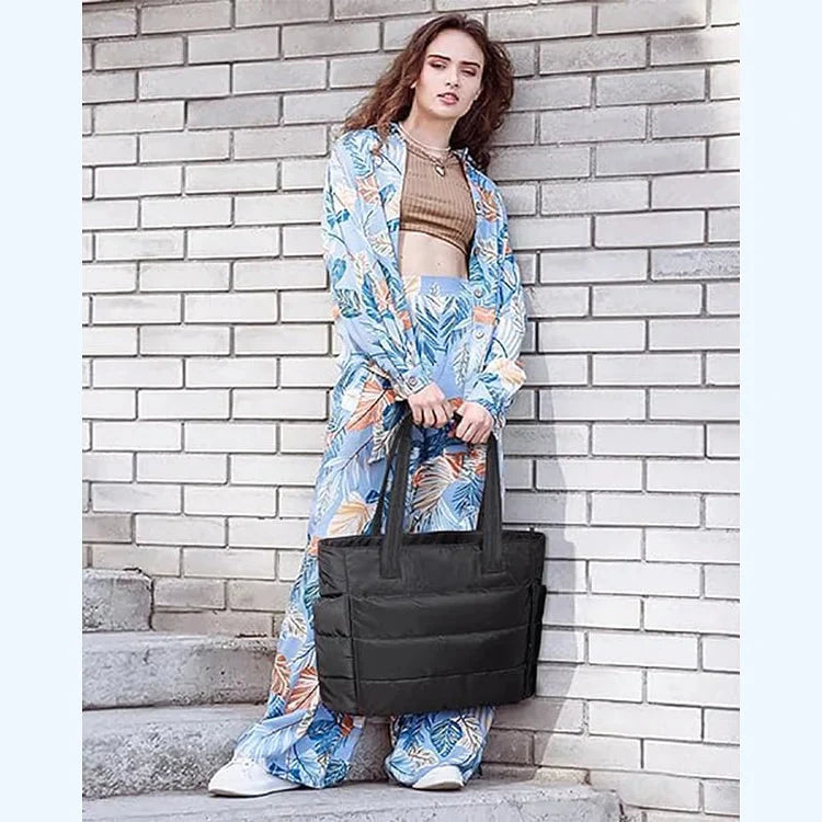 Puff Tote™ Könnyű, bolyhos táska