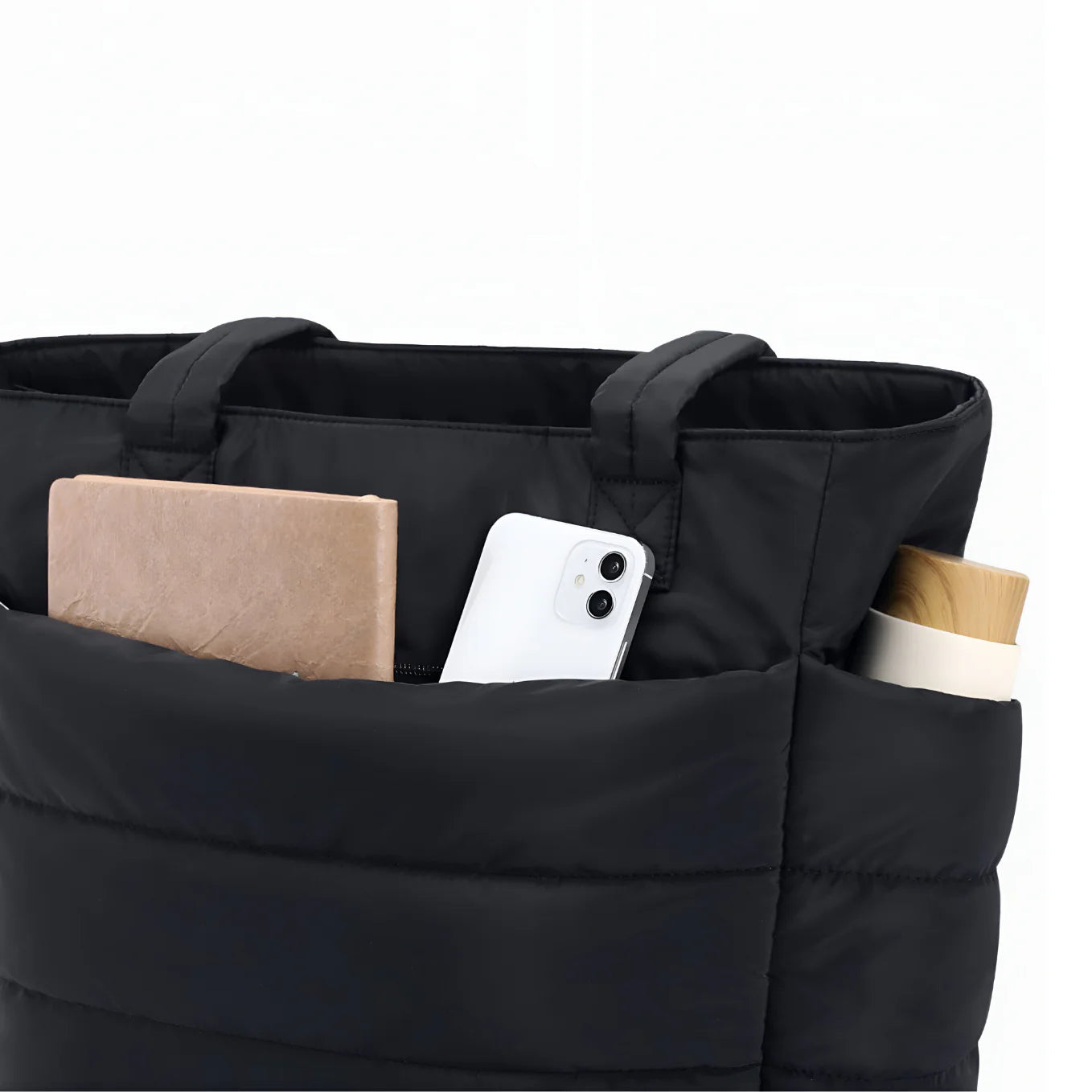 Puff Tote™ Könnyű, bolyhos táska