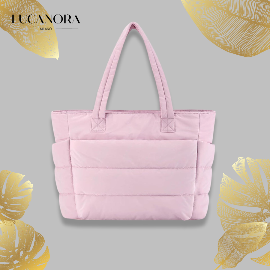 Puff Tote™ Könnyű, bolyhos táska
