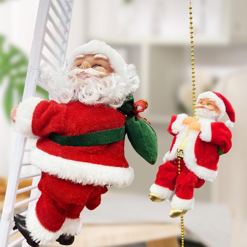 SantaRope™ Kötélmászó Mikulás dekoráció