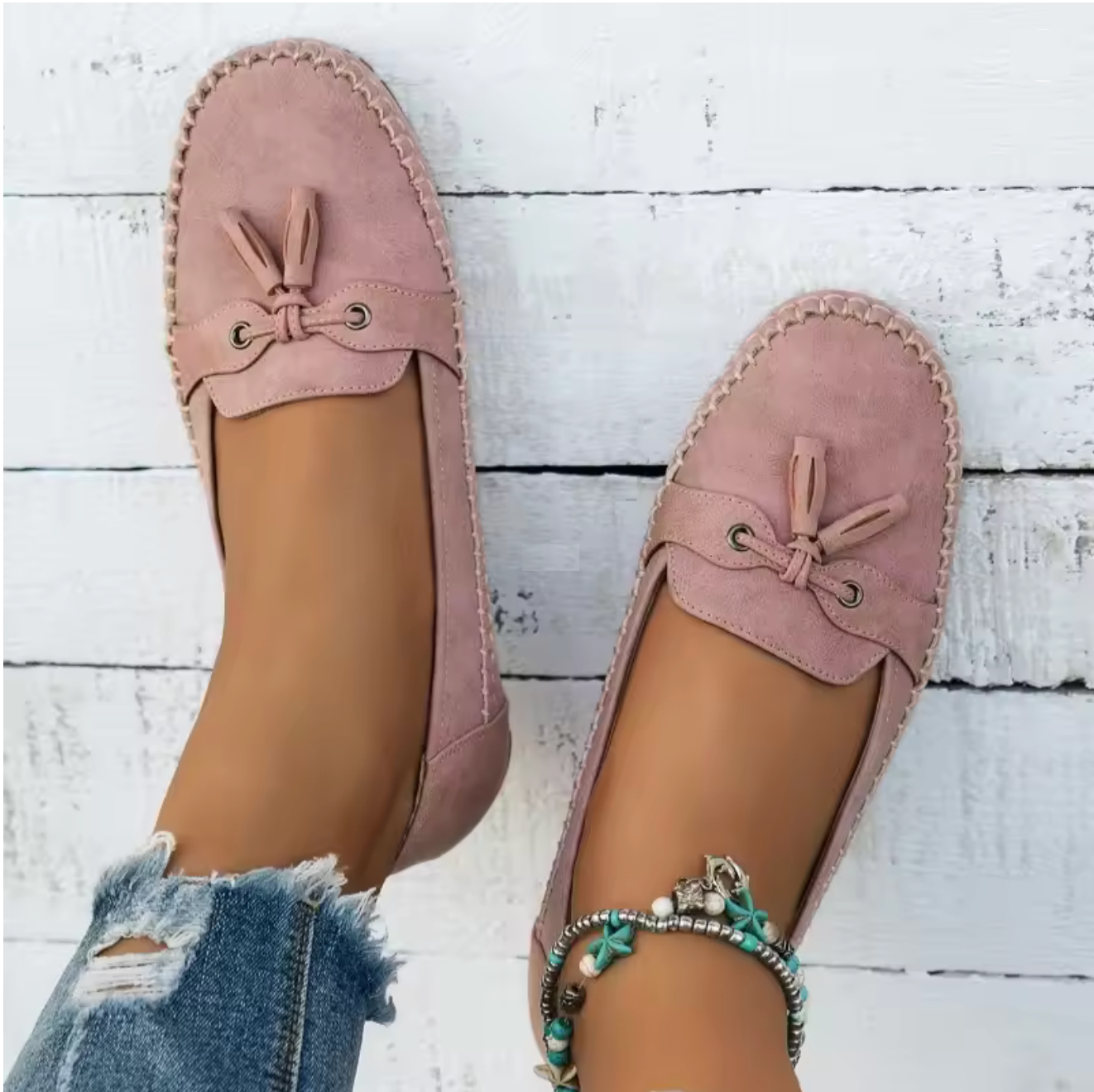 Zoe Garofano™ Női kényelmes vintage loafers