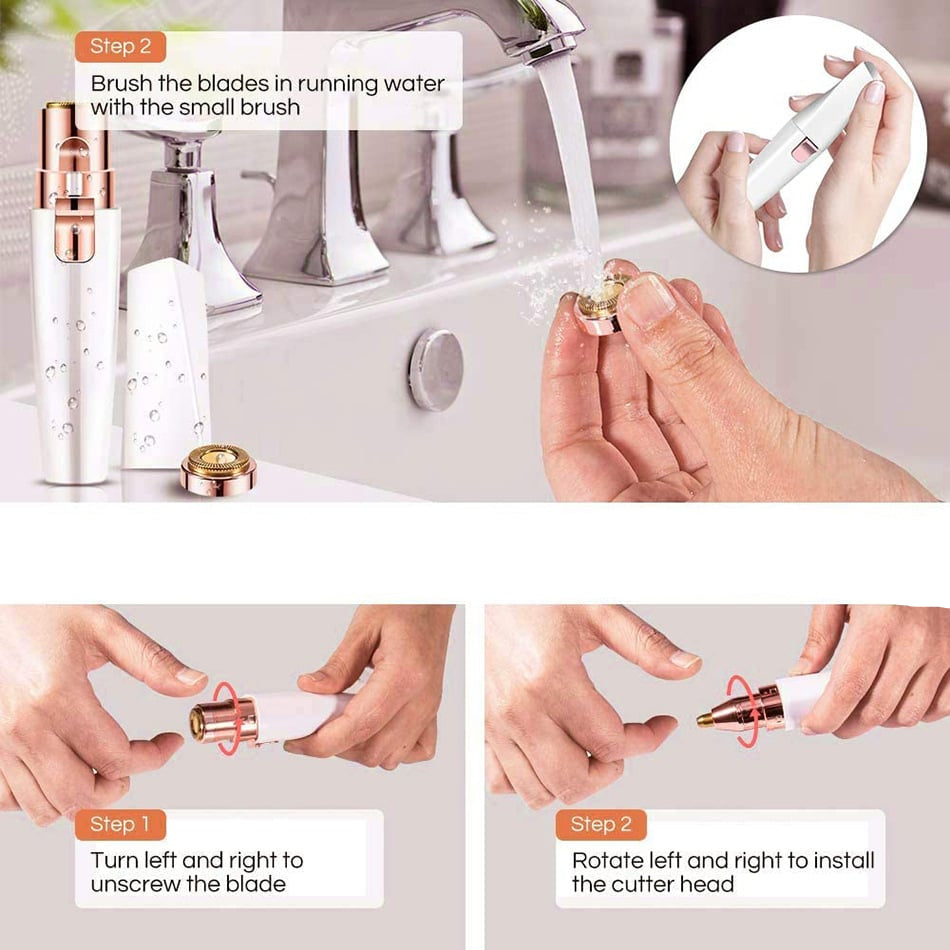 SilkTrim™ Szemöldök és arcszőrzet eltávolító készülék