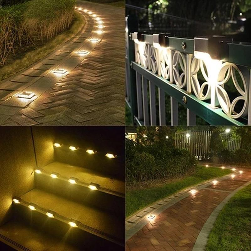 SmartDeck™ Vízálló multifunkcionális napelemes LED kerti lámpák