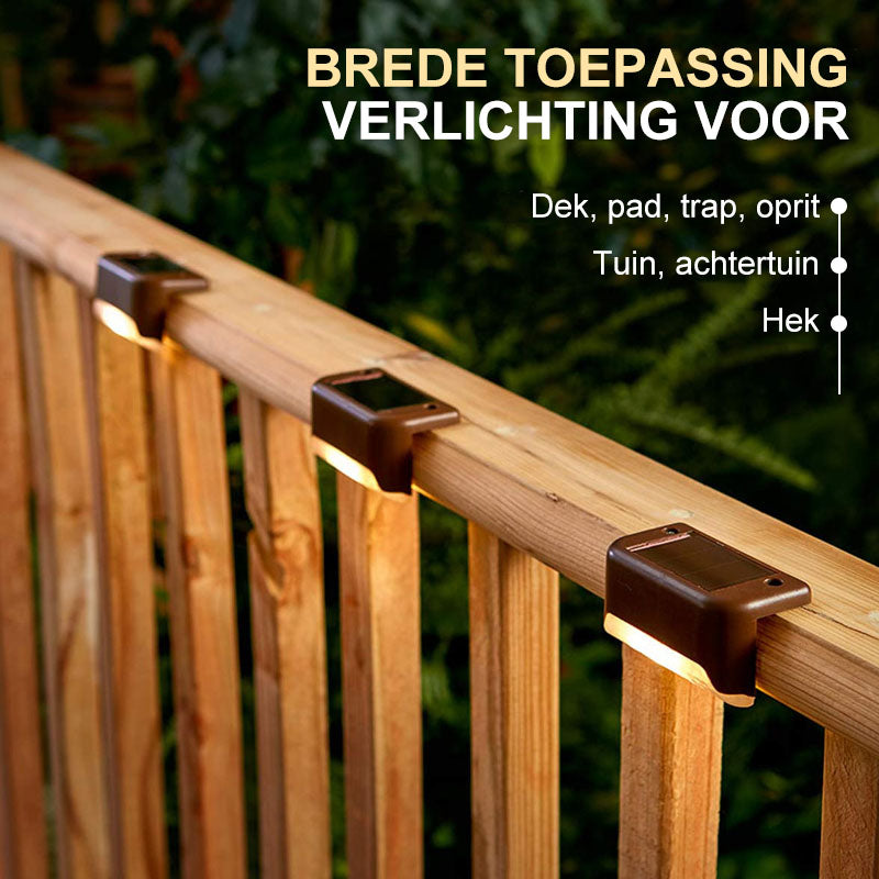 SmartDeck™ Vízálló multifunkcionális napelemes LED kerti lámpák