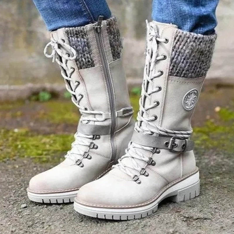 SnowChic™ Női vízálló térd magas hóbakancs