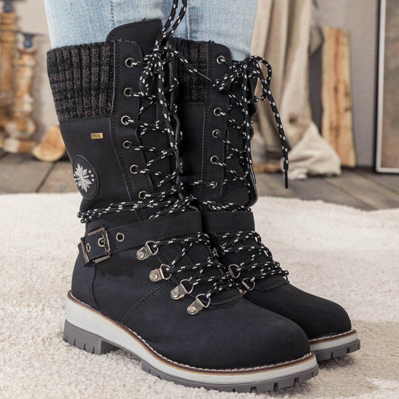 SnowChic™ Női vízálló térd magas hóbakancs