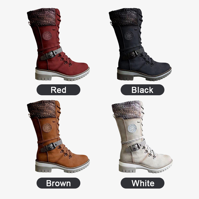 SnowChic™ Női vízálló térd magas hóbakancs