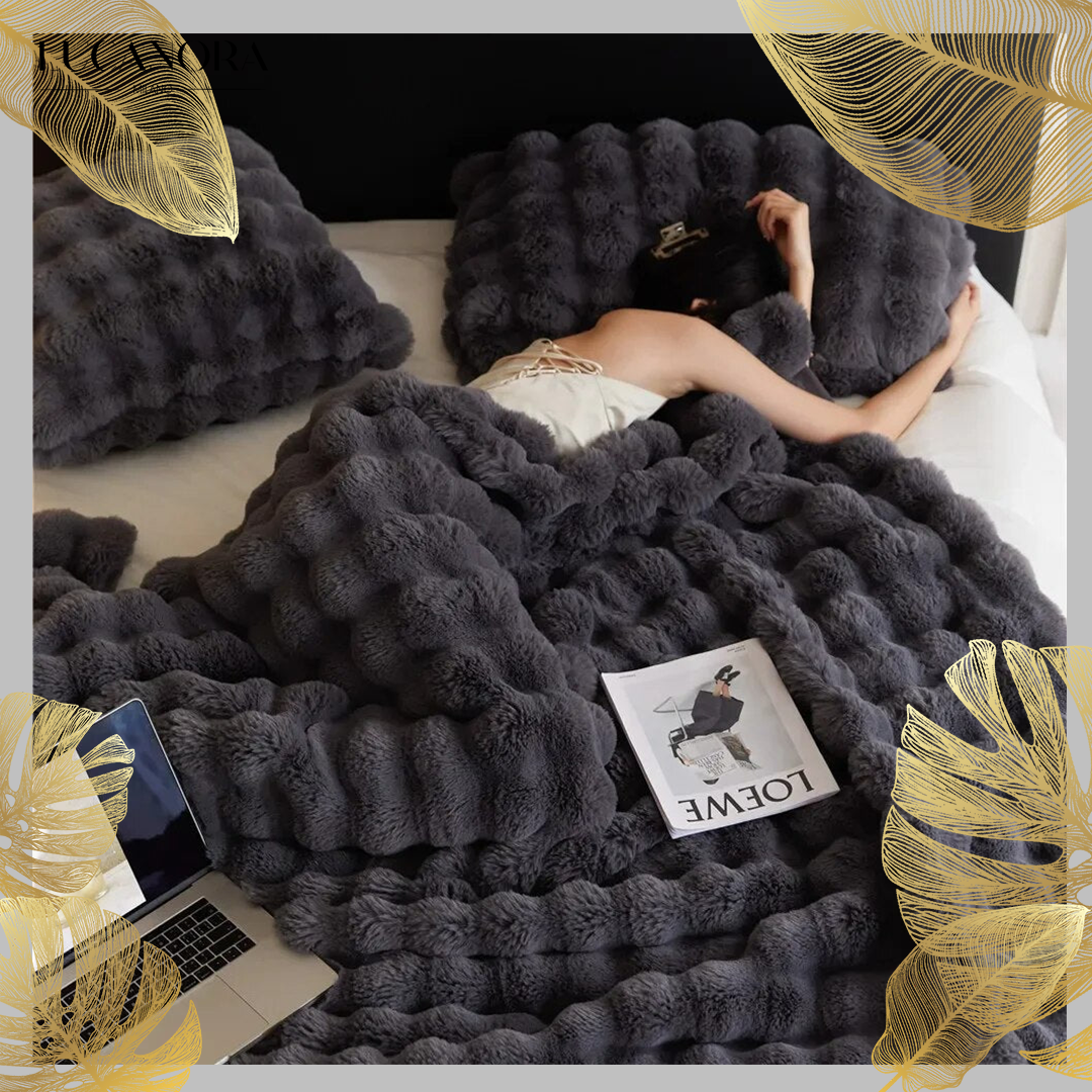 SnugNest™ Meleg plüss és puha takaró