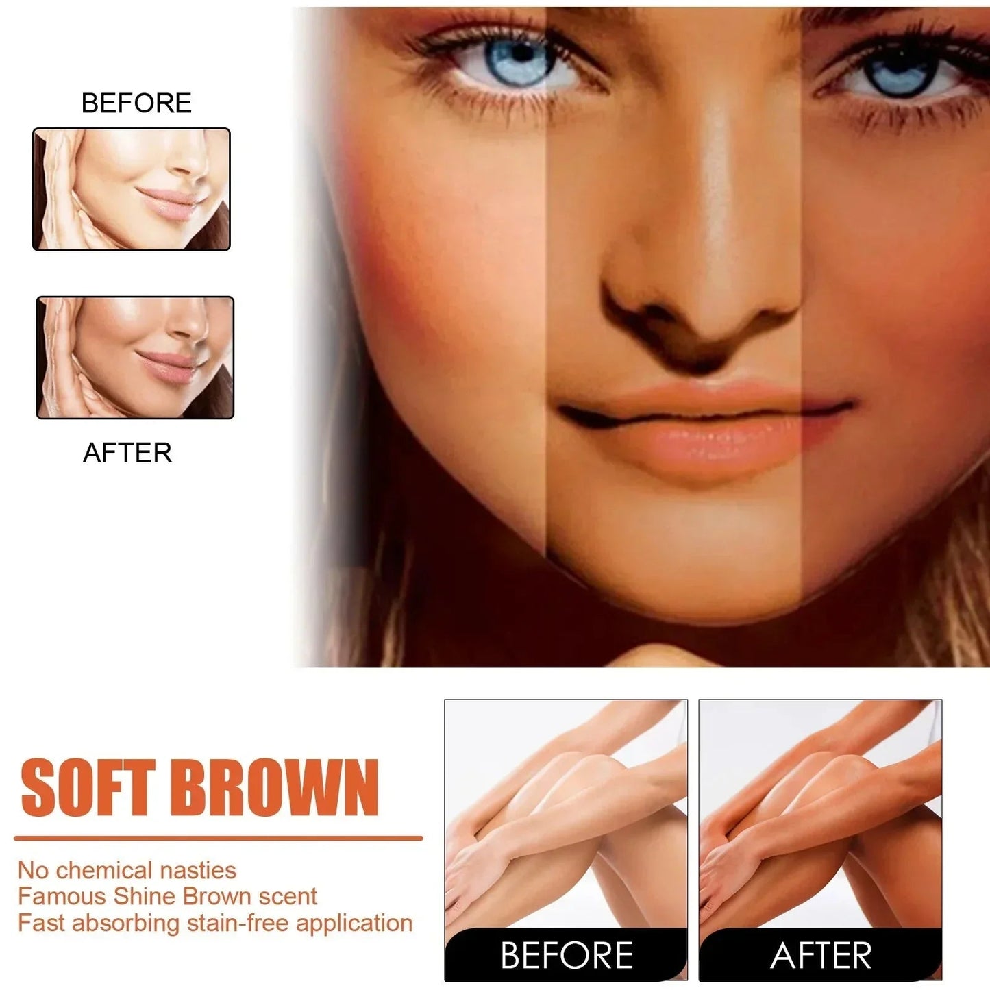Soft Brown+ Pro™️ Bronzosító