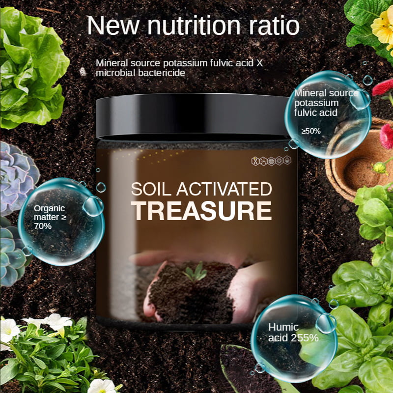 Soil Treasure™️ A növények növekedésének és fejlődésének komplex szabályozása!
