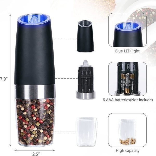 SpiceSage™ Automatikus só- és borsőrlők