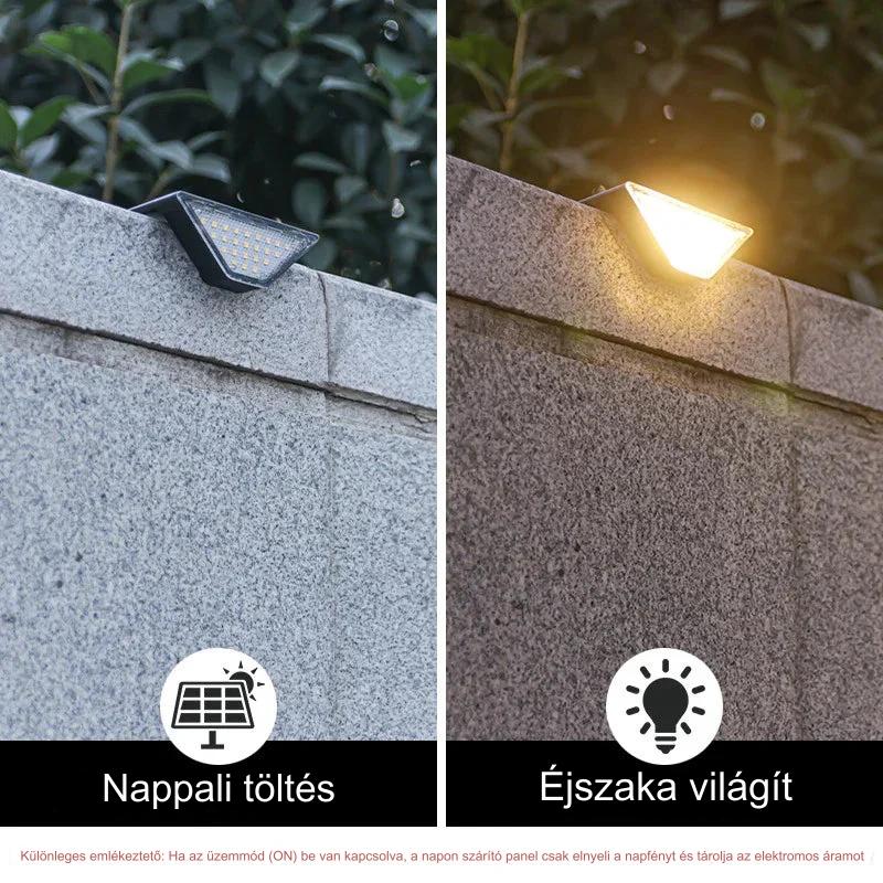 SunStep™ Mozgásérzékelős napkollektoros kerti fény