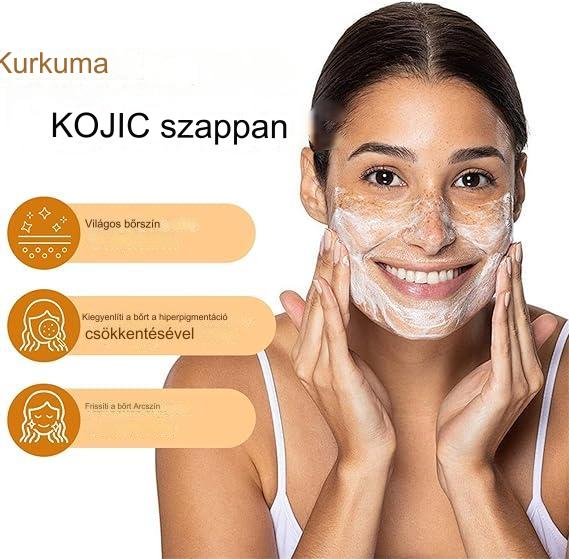 Turmeri Glow™ Szappan kojinsavval és kurkumával