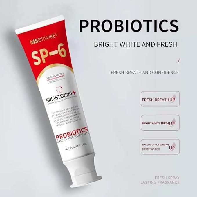 Vital Smile™ Super Probiotic-6 fogkrém 6 probiotikummal