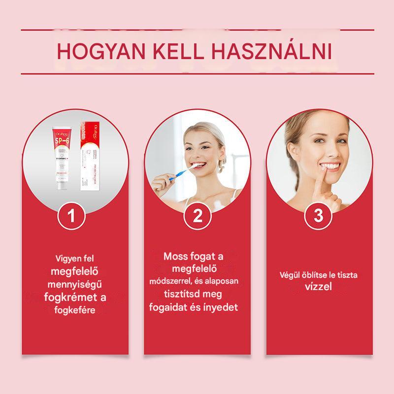 Vital Smile™ Super Probiotic-6 fogkrém 6 probiotikummal