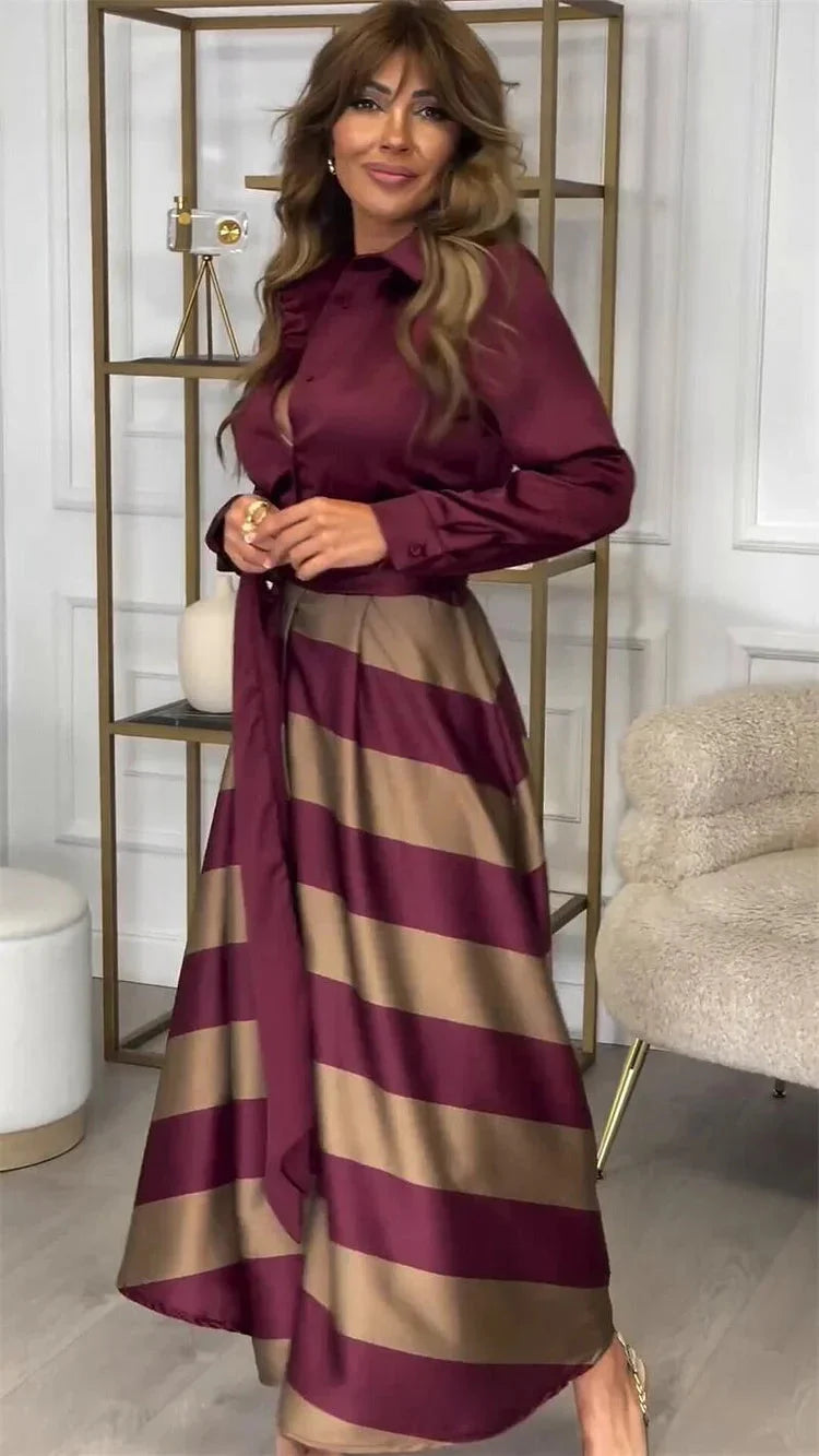 Wanda Cutino™ Elegáns hosszú női ruha