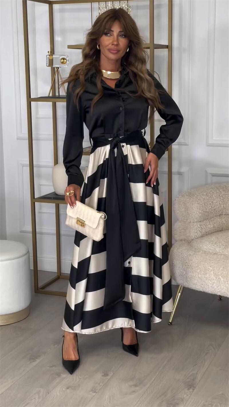 Wanda Cutino™ Elegáns hosszú női ruha