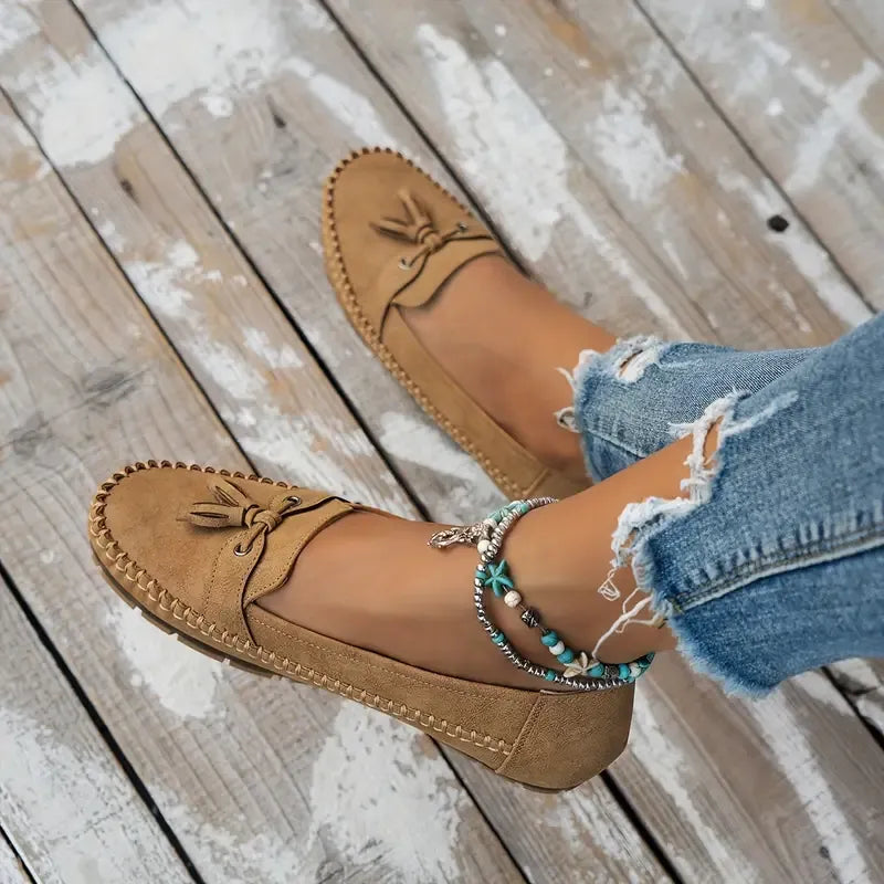 Zoe Garofano™ Női kényelmes vintage loafers