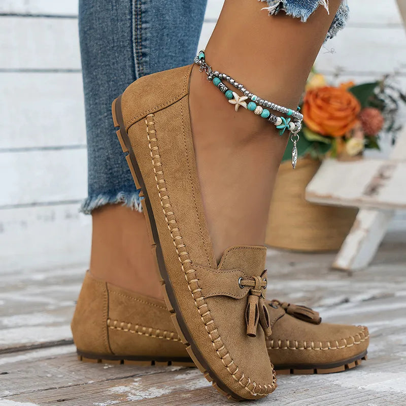 Zoe Garofano™ Női kényelmes vintage loafers