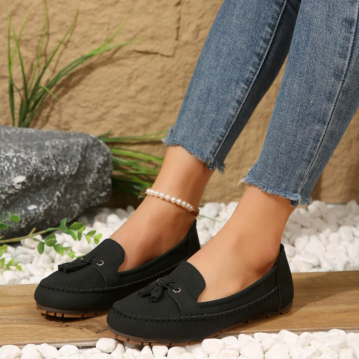 Zoe Garofano™ Női kényelmes vintage loafers