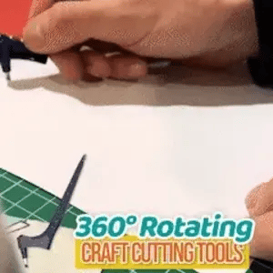CraftyCutter+™ DIY papírvágó | Tökéletes eszköz kreatív projektekhez és kézműves munkákhoz!