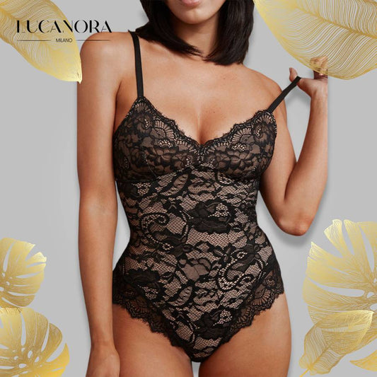Francesca Colletta™ Csipke bodysuit