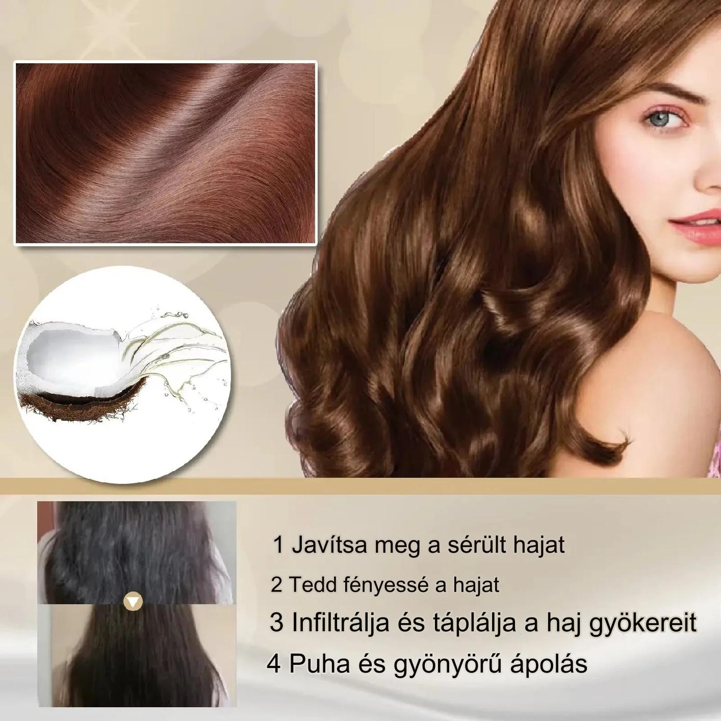 KeratinCure™ Hajhelyreállító maszk