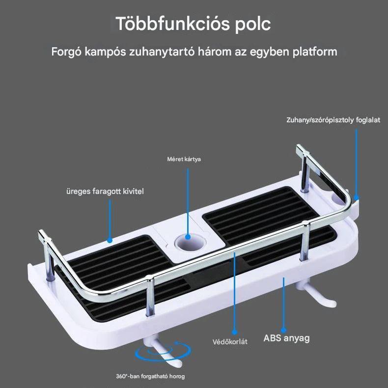 La Vie Magique™ Modern, többfunkciós zuhanypolc a fürdőszobába