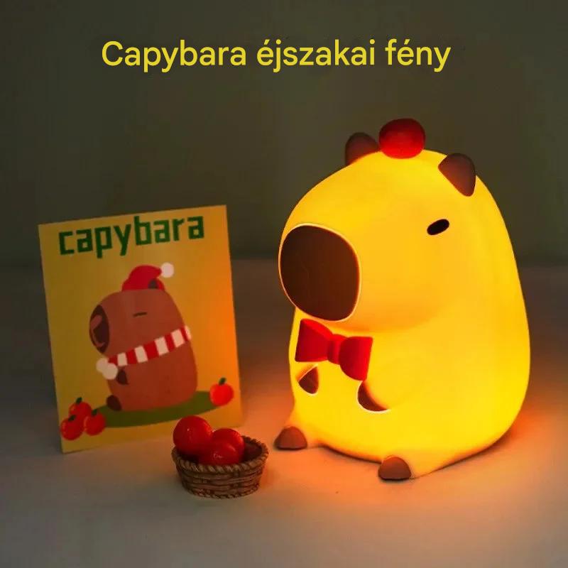 LumaCapy™ Aranyos éjszakai capybara fény