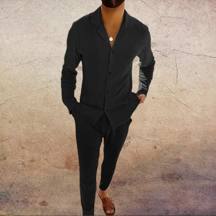 Maurizio Cavalli™ Casual kétrészes pamutvászon szett