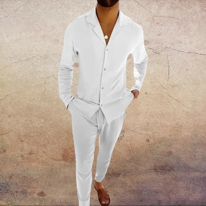 Maurizio Cavalli™ Casual kétrészes pamutvászon szett