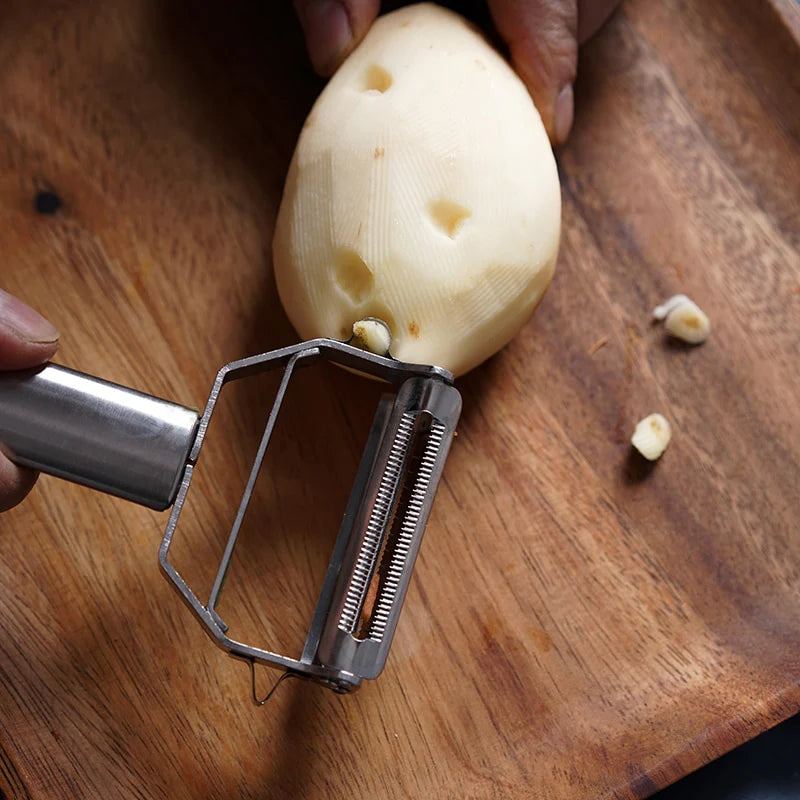 QuickCutter™️ Többfunkciós zöldség- és gyümölcshámozó