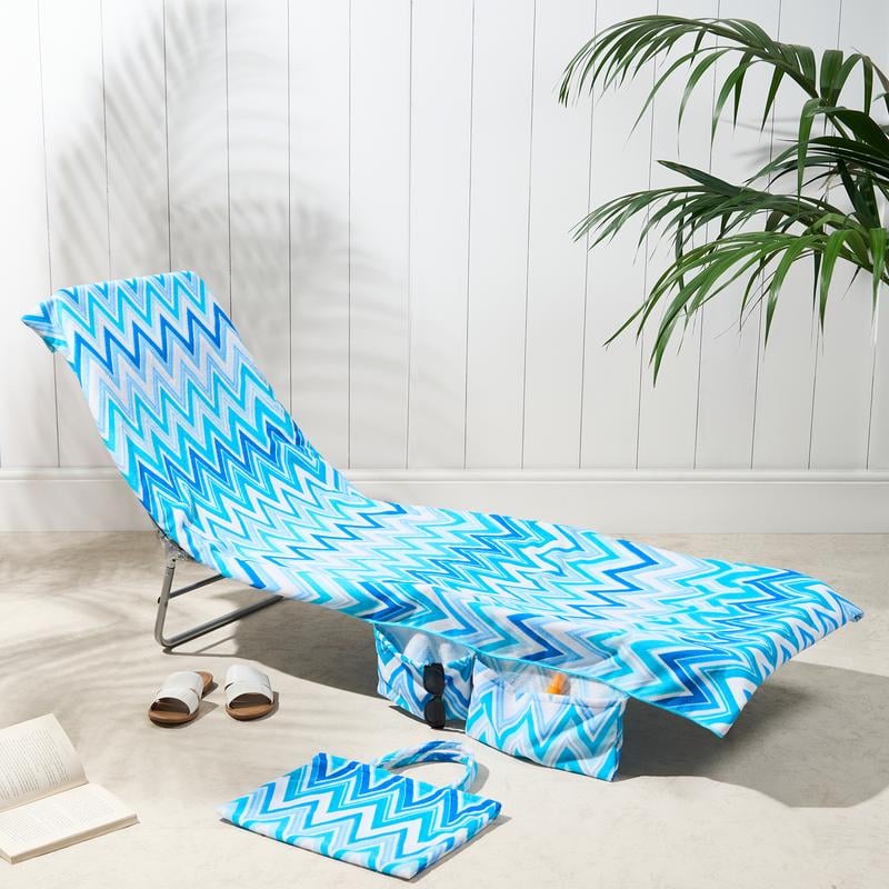 SunVibe™ Gyorsan száradó strandtörölköző zsebekkel