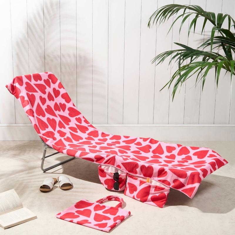 SunVibe™ Gyorsan száradó strandtörölköző zsebekkel